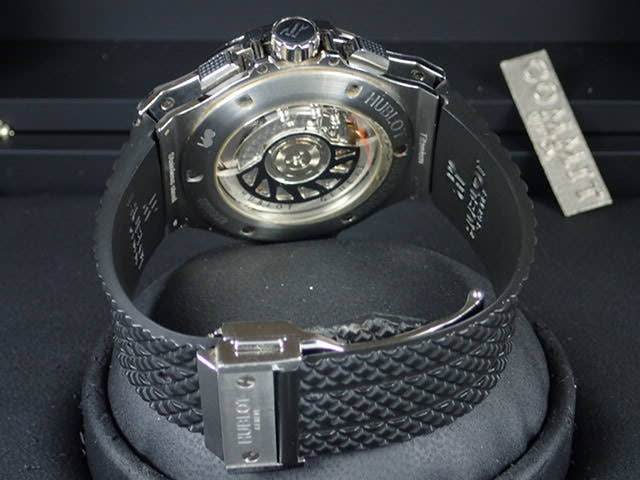 ウブロ ビッグバン Ref.341.SX.130.RX.114 ブラック文字盤 中古 bigbang-18
