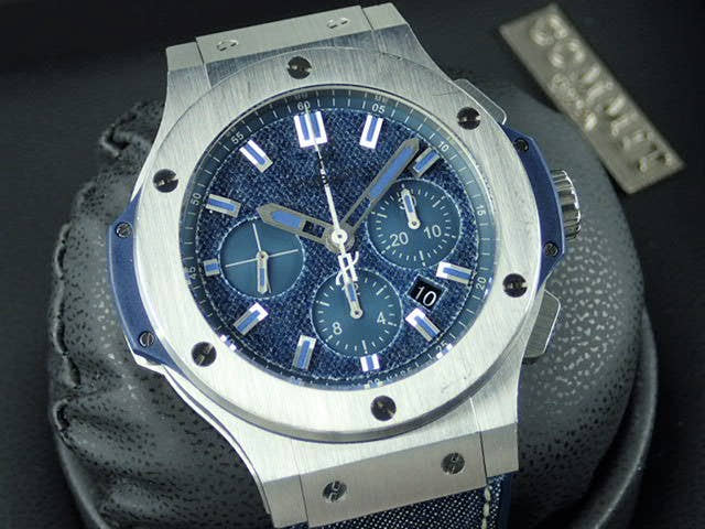 ウブロ ビッグバン Ref.301.SX.2770.NR.JPN15 ブルー文字盤 中古 bigbang-24