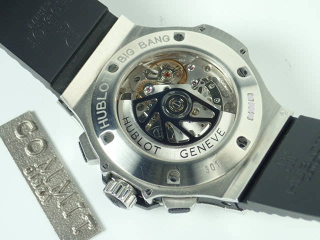 ウブロ ビッグバン Ref.301.SX.130.RX ブラック文字盤 中古 bigbang-26