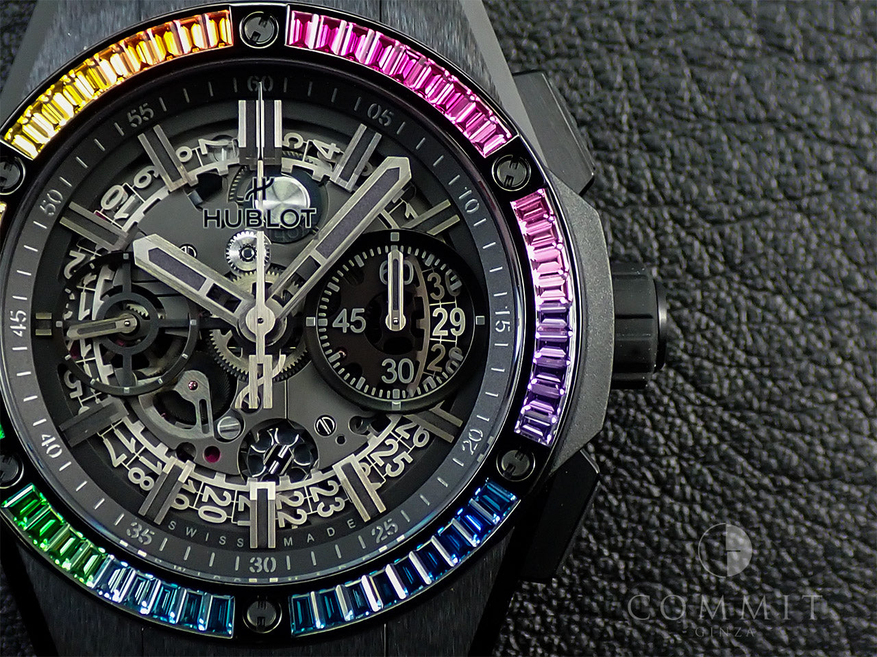 Big Bang Integrated All Black Rainbow 451.CX.1140.CX.4099