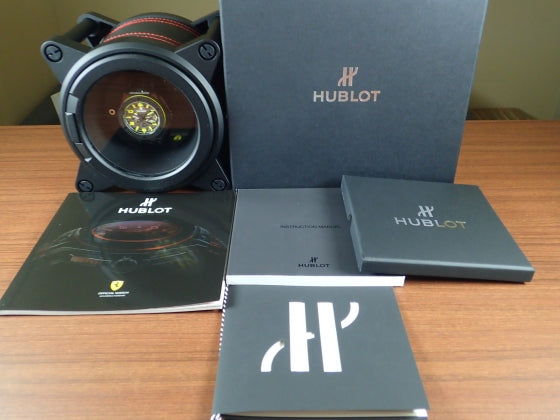 Hublot Big Bang Ferrari Ceramic Carbon Ref.401.CQ.0129.VR