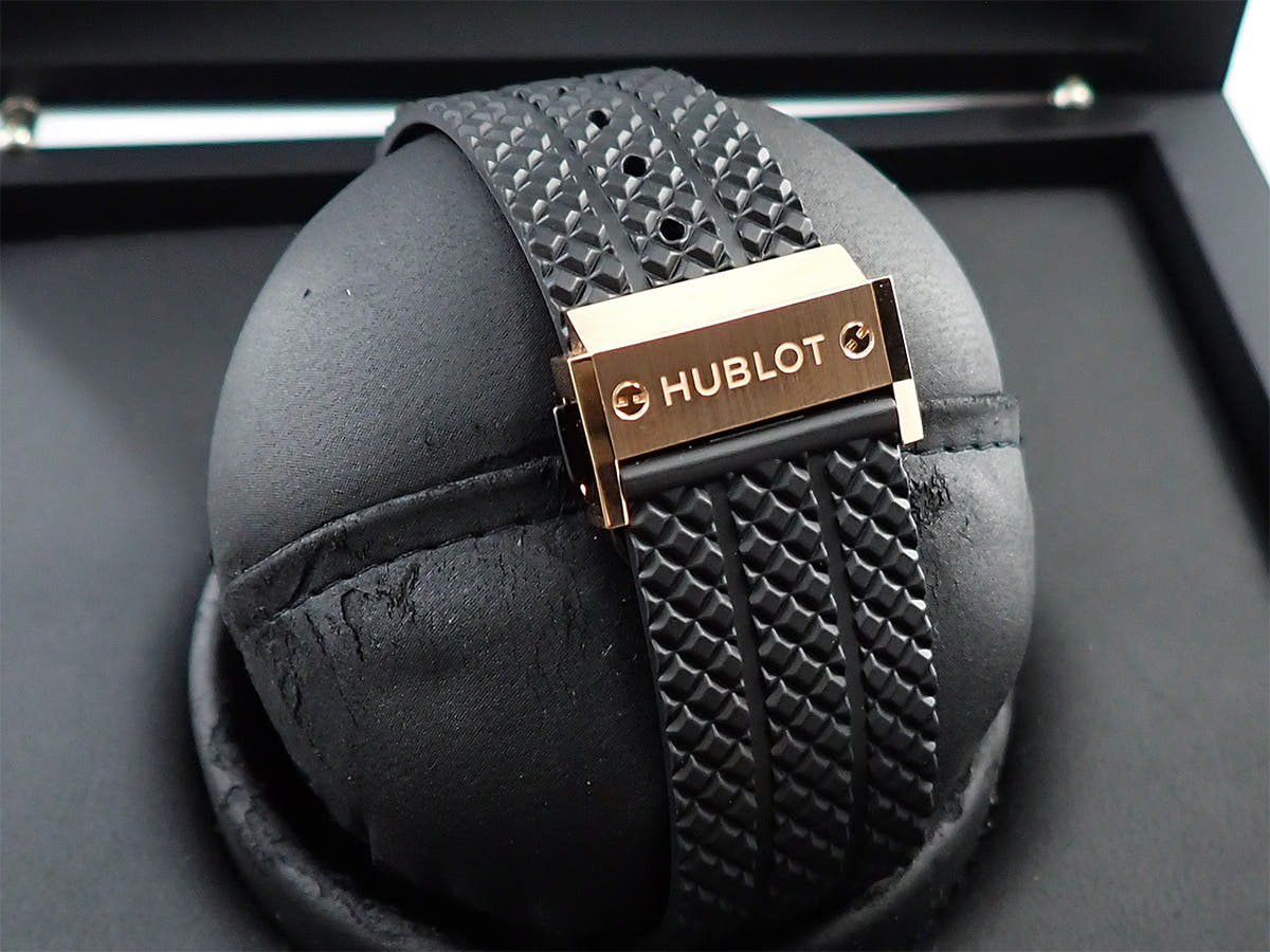 Hublot Big Bang Gold Ceramic Ref.301.PB.131.RX Black Dial Good Condition C79HHKLX