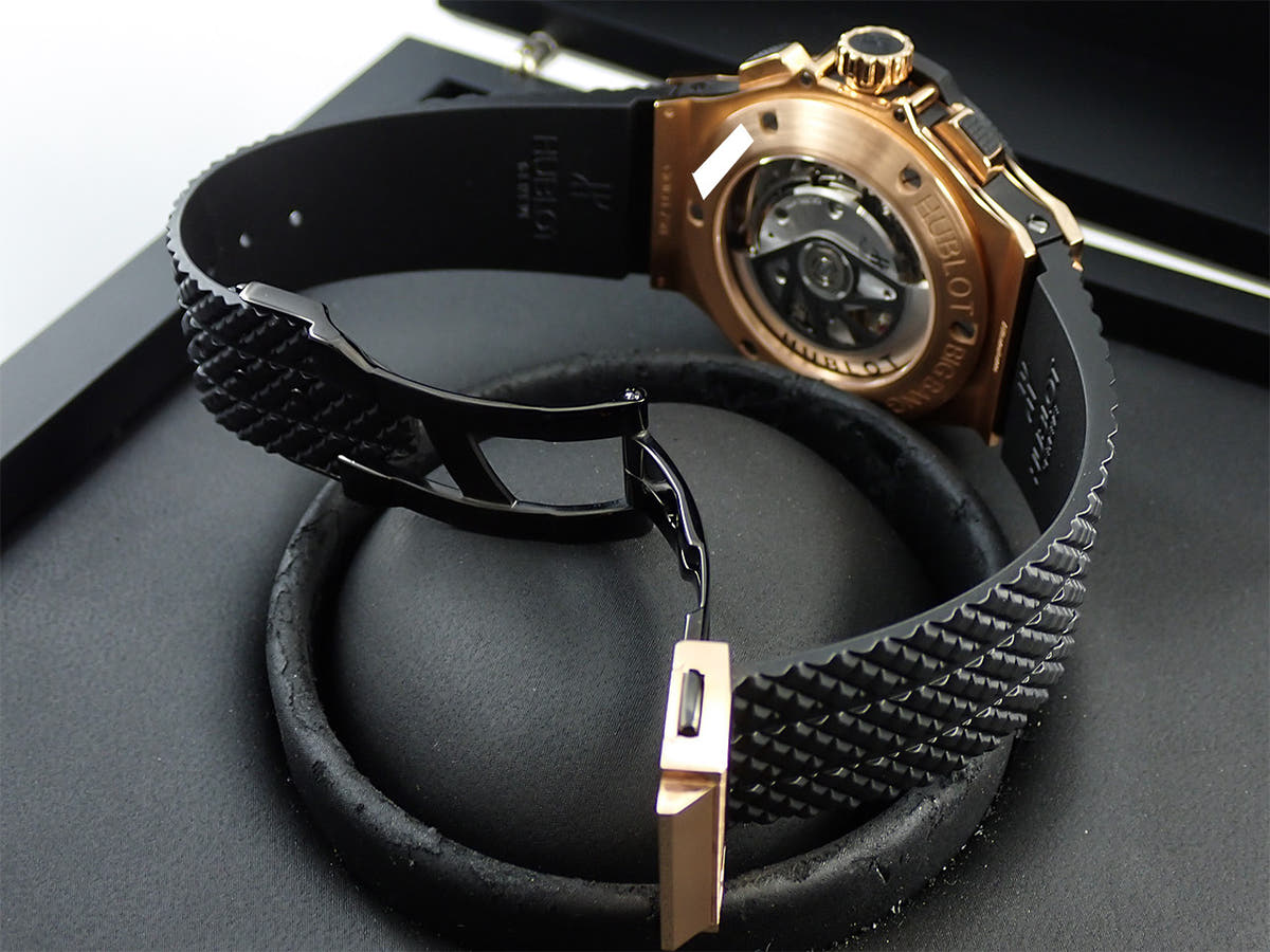 Hublot Big Bang Gold Ceramic Ref.301.PB.131.RX Black Dial Good Condition C79HHKLX