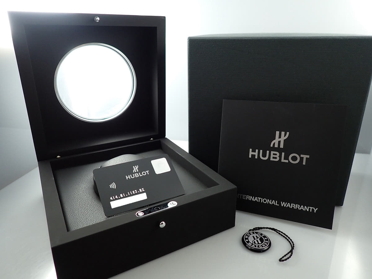 Hublot Big Bang Meca-10 Titanium Ref.414.NI.1123.RX Skeleton Dial Used LJ6F7780