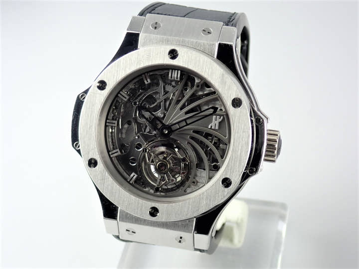 ウブロ ビッグバン Ref.304.TX.1170.LR スケルトン文字盤 中古 bigbang-40