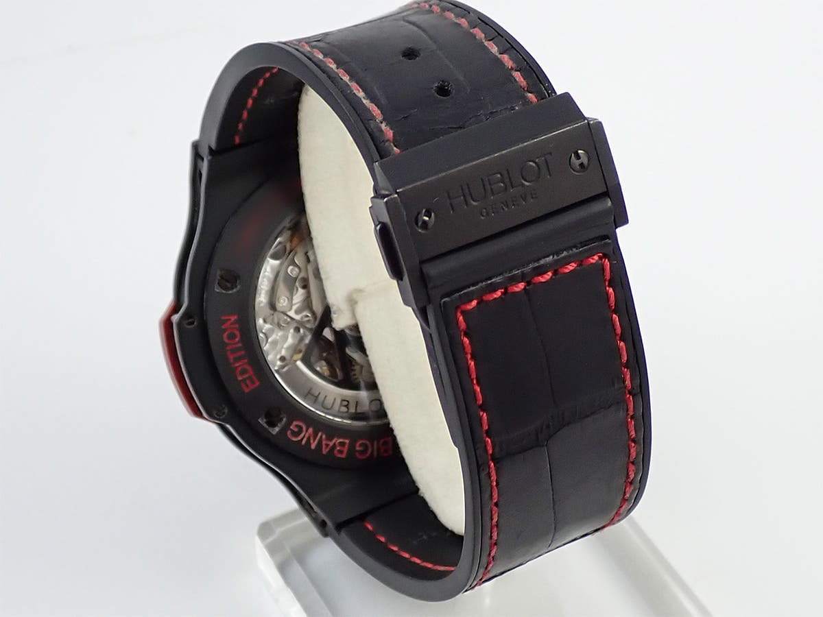 Hublot Big Bang All Black Red Ref.301.C1.1130.GR.ABR10 Black Dial Used 59RX9186