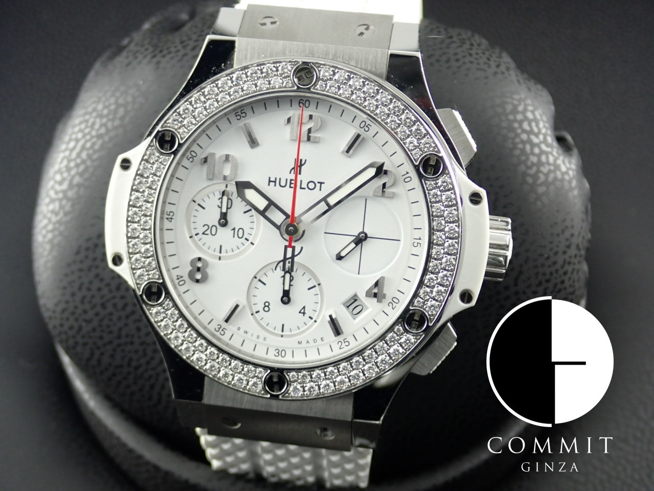 Hublot Big Bang Steel White Diamond &lt;Warranty, Box, etc.&gt;