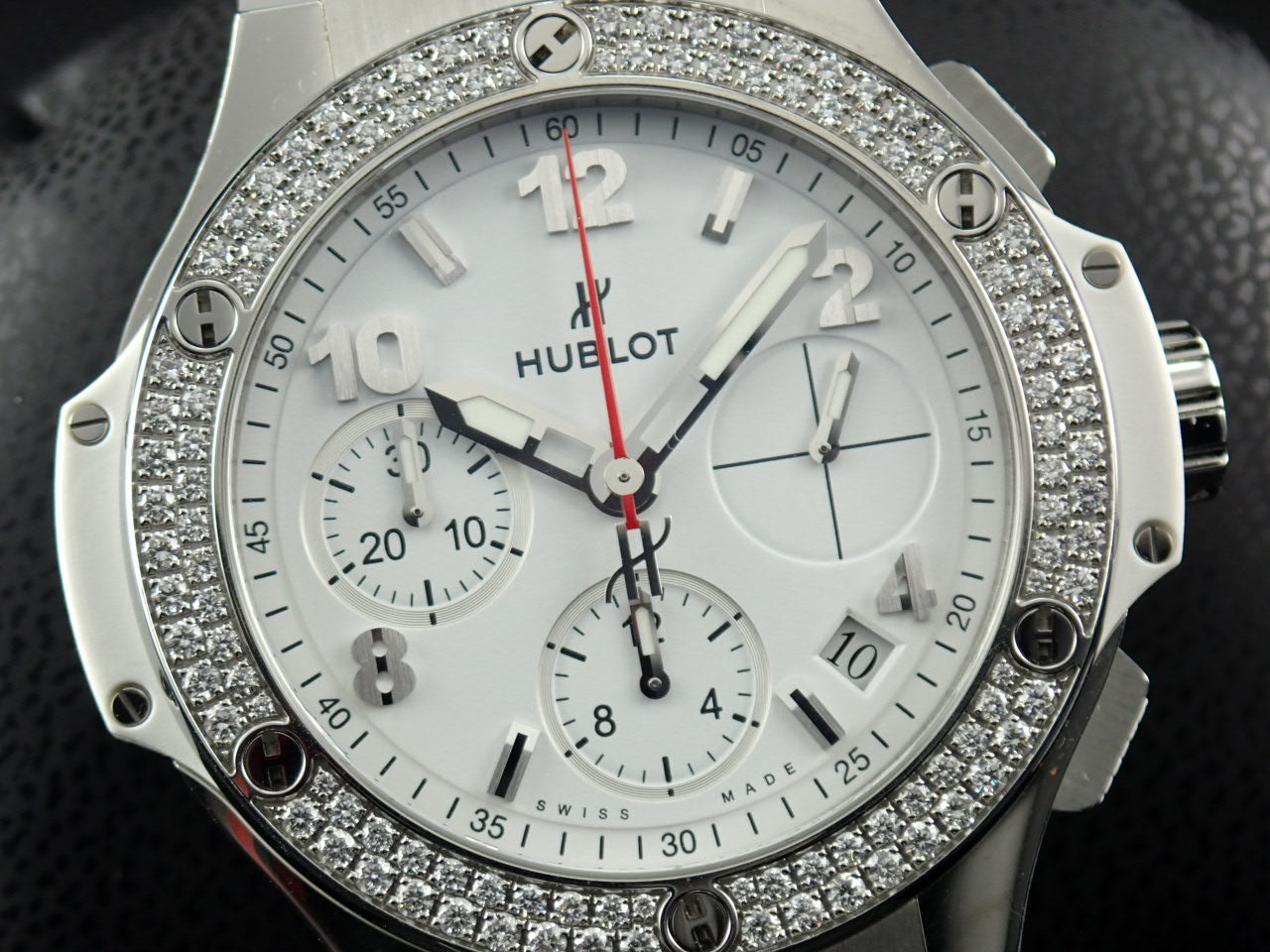 Hublot Big Bang Steel White Diamond &lt;Warranty, Box, etc.&gt;