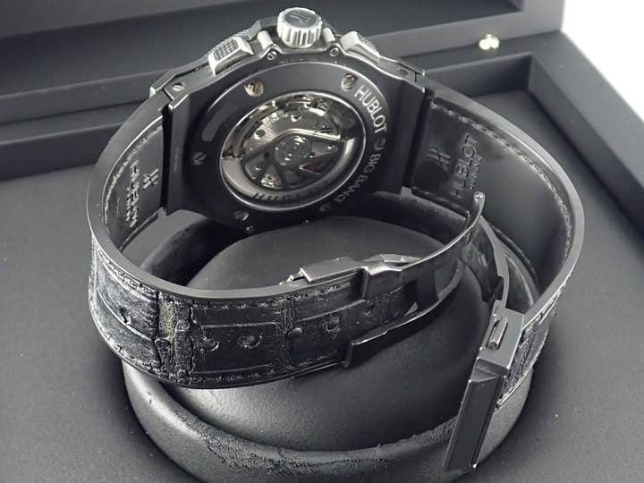 ウブロ ビッグバン Ref.311.CI.1170.GR ブラック文字盤 中古 bigbang-45