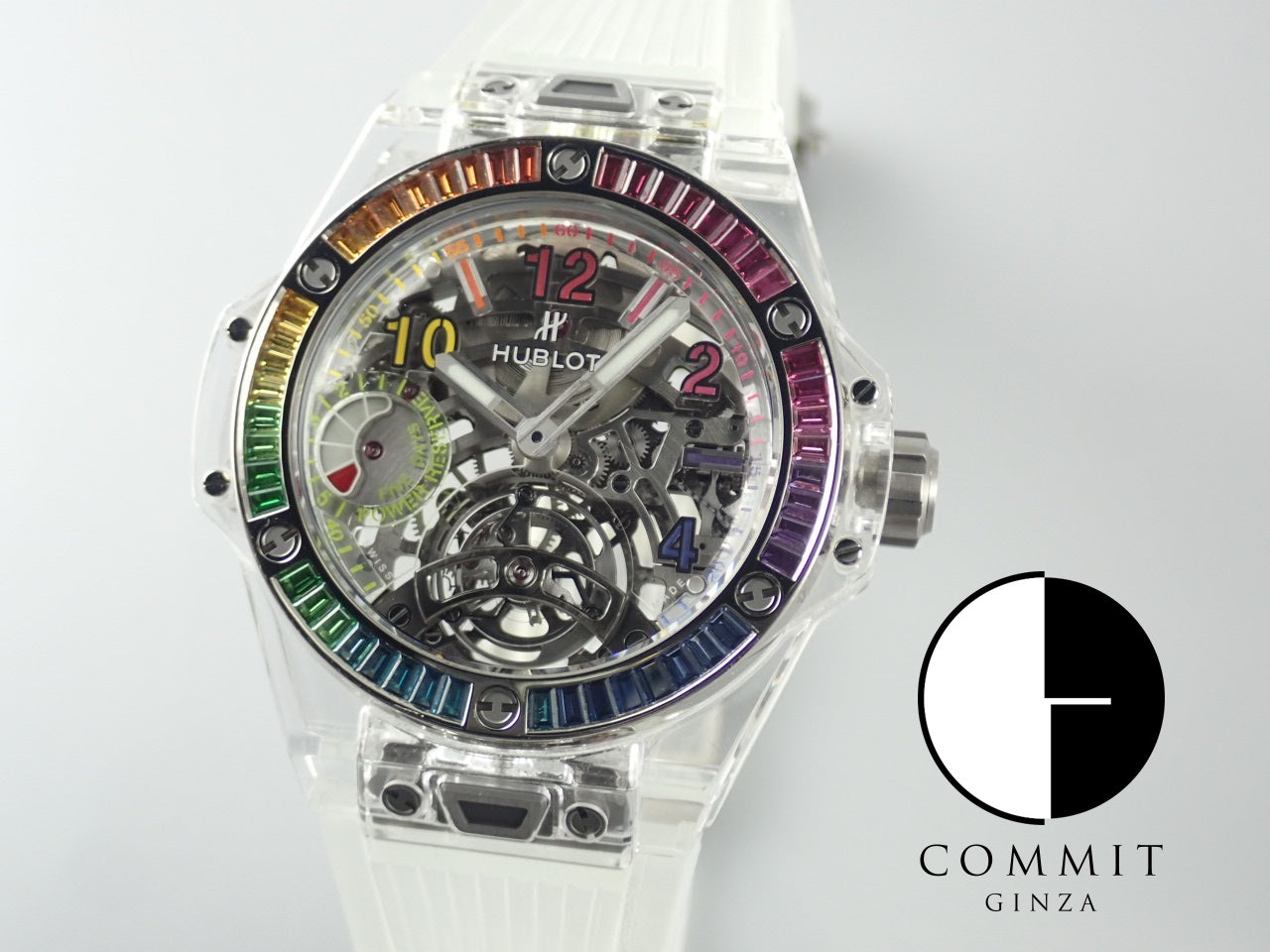 Hublot Big Bang Tourbillon Sapphire Rainbow Ref.405.JX.0120.RT.4099.VPP18