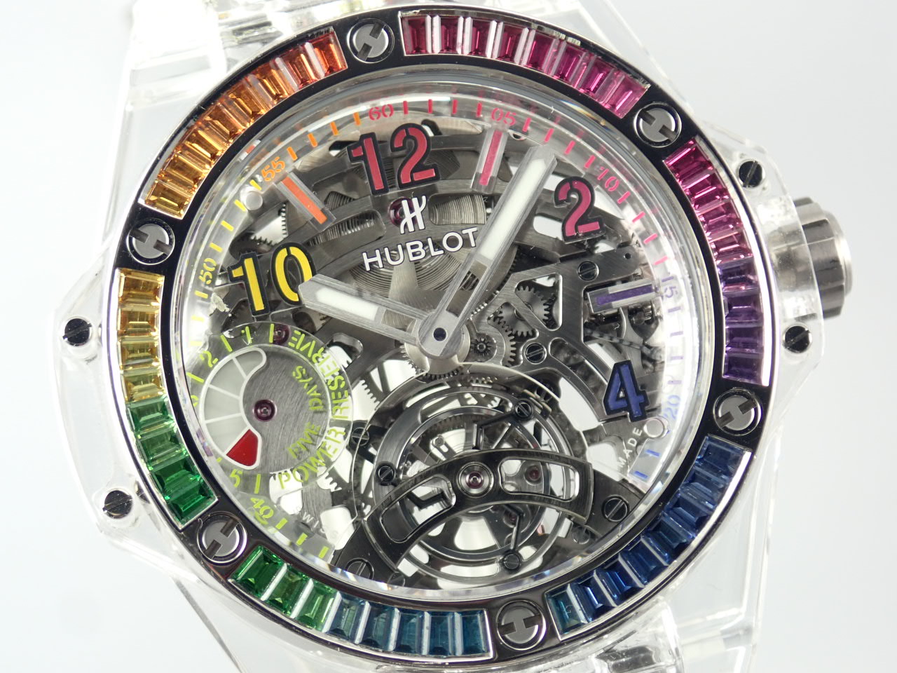 Hublot Big Bang Tourbillon Sapphire Rainbow Ref.405.JX.0120.RT.4099.VPP18