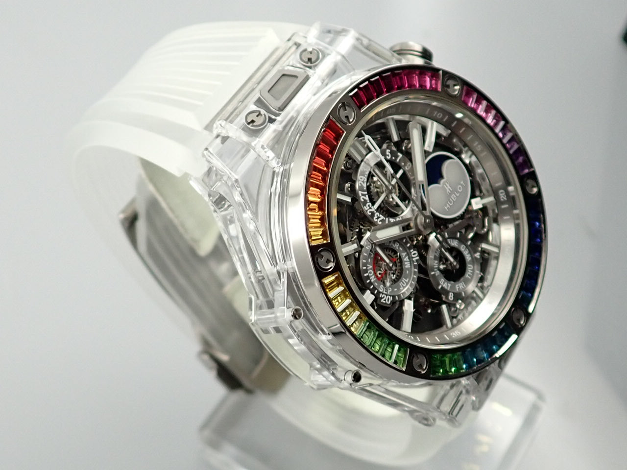 Hublot Big Bang Unico Chrono Perpetual Calendar Sapphire Rainbow [Good Condition] &lt;Warranty, Box, etc.&gt;