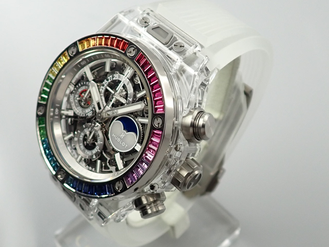 Hublot Big Bang Unico Chrono Perpetual Calendar Sapphire Rainbow [Good Condition] &lt;Warranty, Box, etc.&gt;