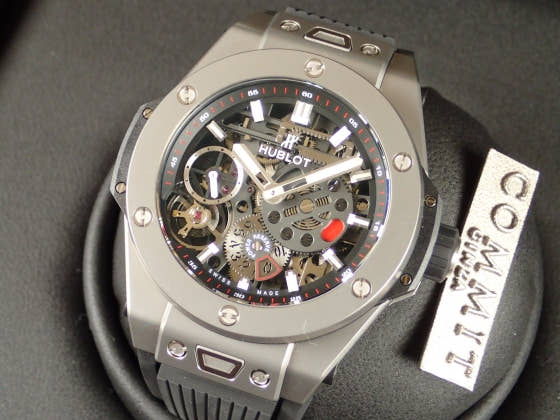 ウブロ ビッグバン Ref.414.NI.1123.RX スケルトン文字盤 未使用 bigbang-7