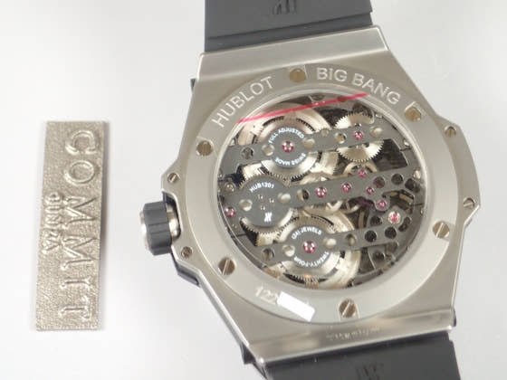 ウブロ ビッグバン Ref.414.NI.1123.RX スケルトン文字盤 未使用 bigbang-7