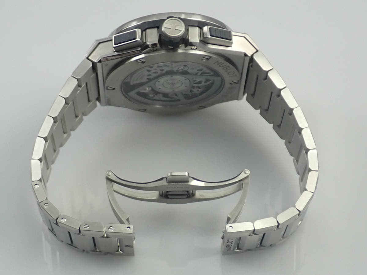 ウブロ ビッグバン インテグラル チタニウム Ref.451.NX.1170.NX スケルトン文字盤 極美品 W1FC35RX