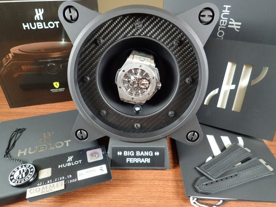 Hublot Big Bang Ferrari Titanium Ref. 401.NX.0123.VR