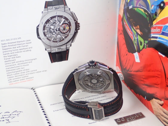 Hublot Big Bang Ferrari Titanium Ref. 401.NX.0123.VR