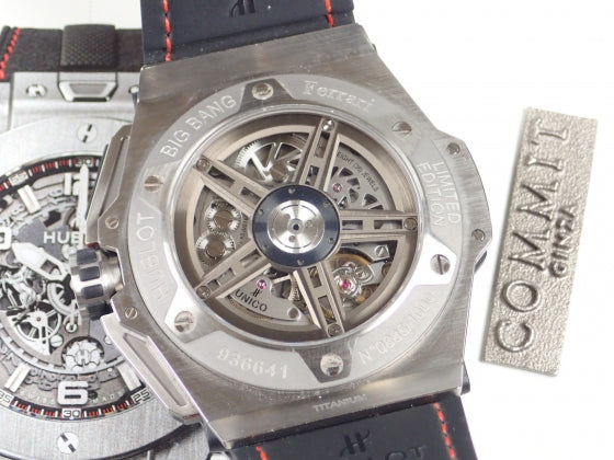 Hublot Big Bang Ferrari Titanium Ref. 401.NX.0123.VR