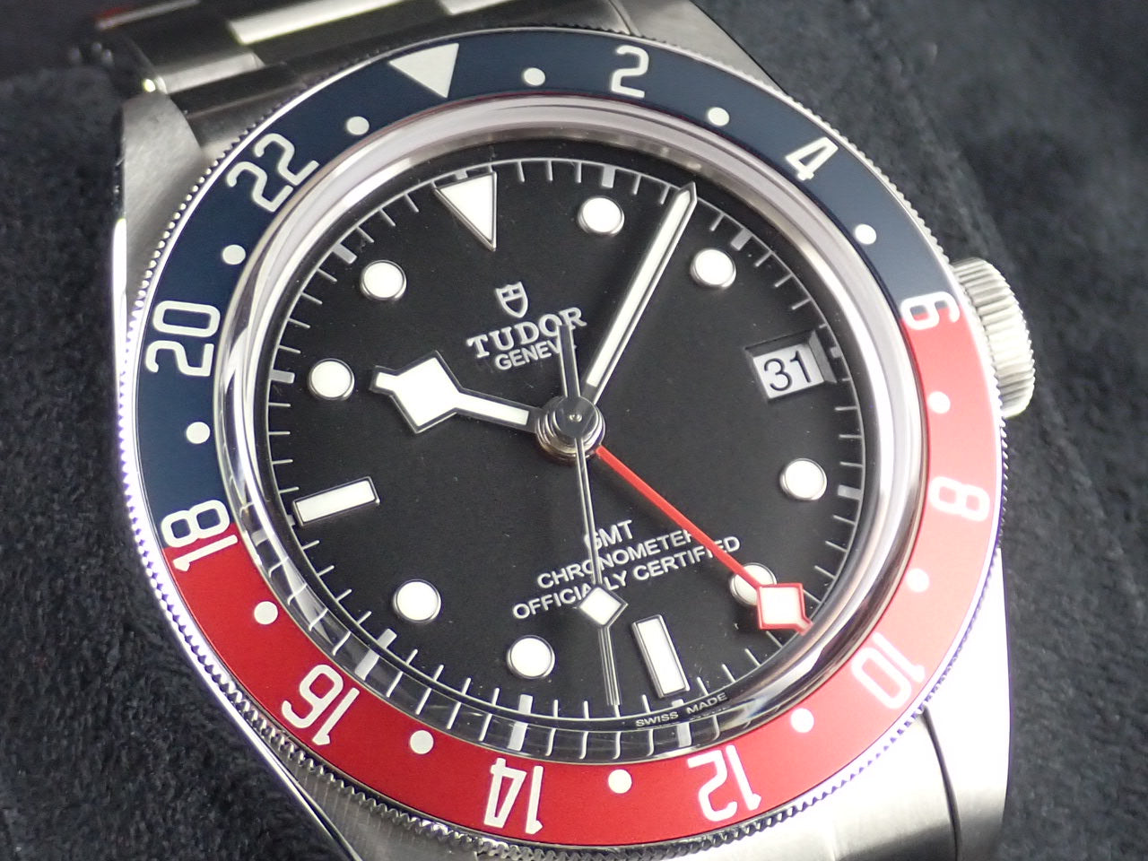 チューダー(チュードル) ブラックベイ GMT 41mm  Ref.79830RB