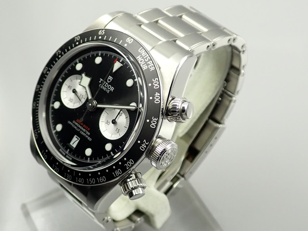 チューダー(チュードル) ブラックベイ クロノ Ref.79360N ブラック文字盤 美品 LHJF61X8