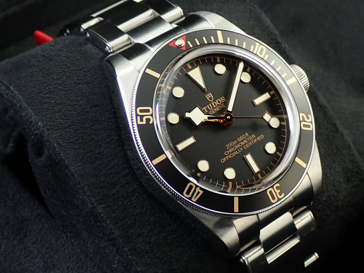 チューダー(チュードル) ブラックベイ フィフティエイト Ref.79030N ブラック文字盤 中古 LC711129