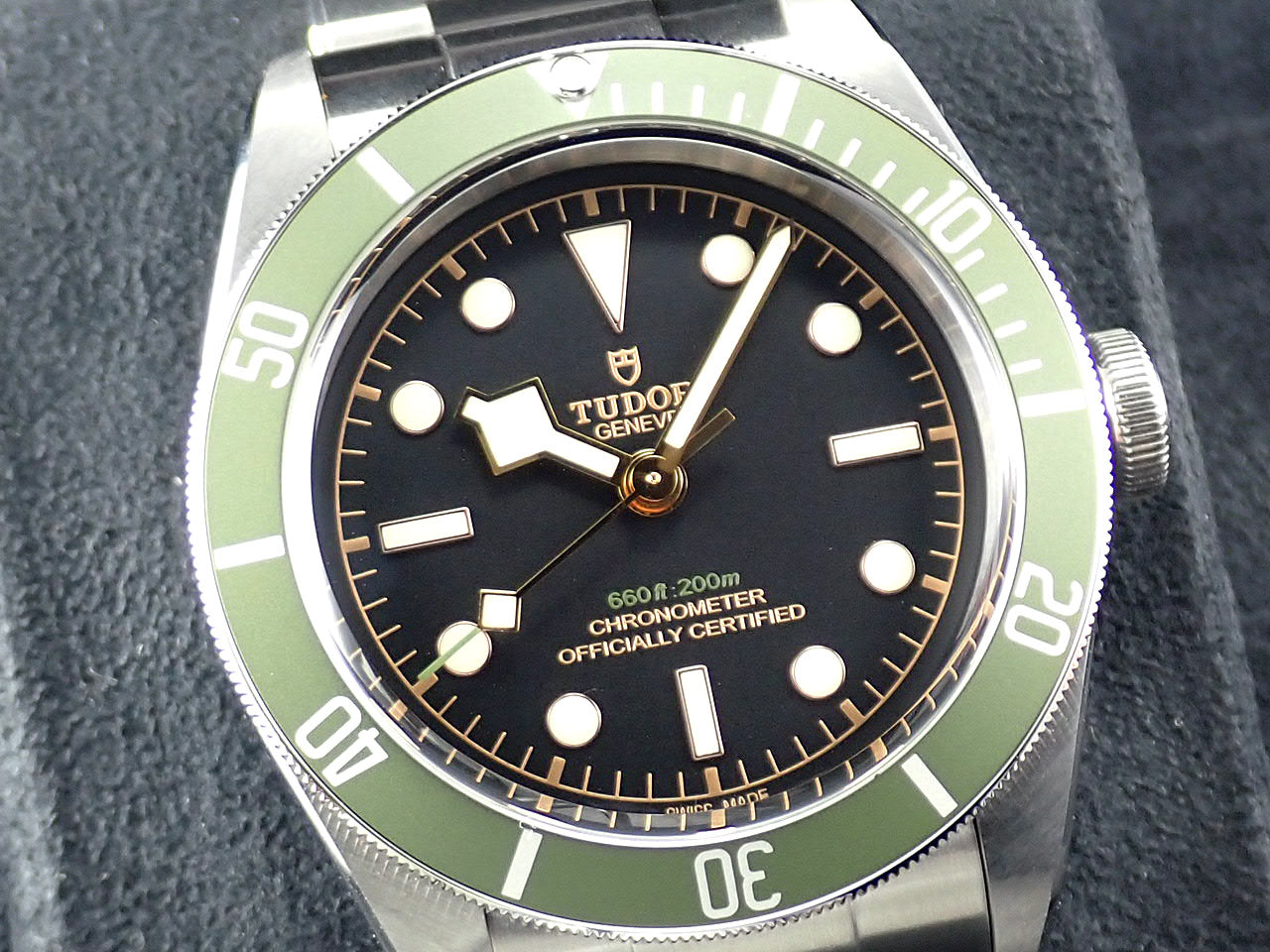 Tudor Black Bay Harrods Limited Edition Green Bezel &lt;Warranty, Box, etc.&gt;