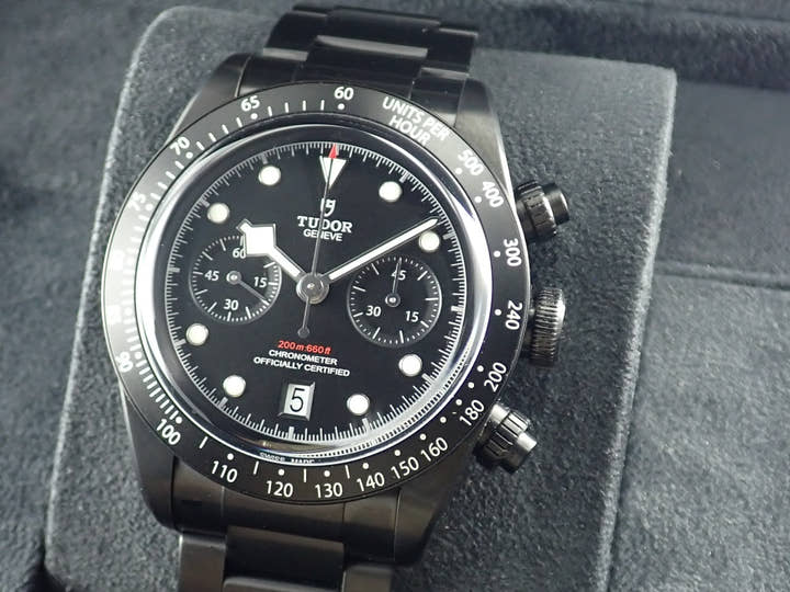 チューダー(チュードル) ブラックベイ Ref.79360DK ブラック文字盤 極美品 blackbay-41