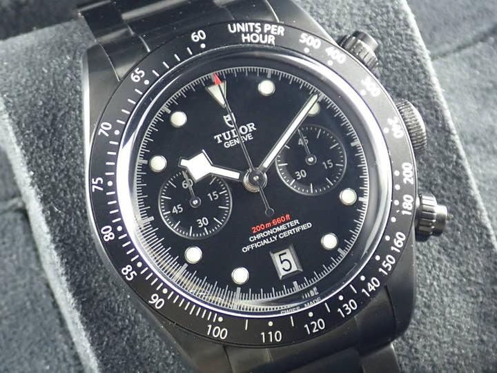 チューダー(チュードル) ブラックベイ Ref.79360DK ブラック文字盤 極美品 blackbay-41