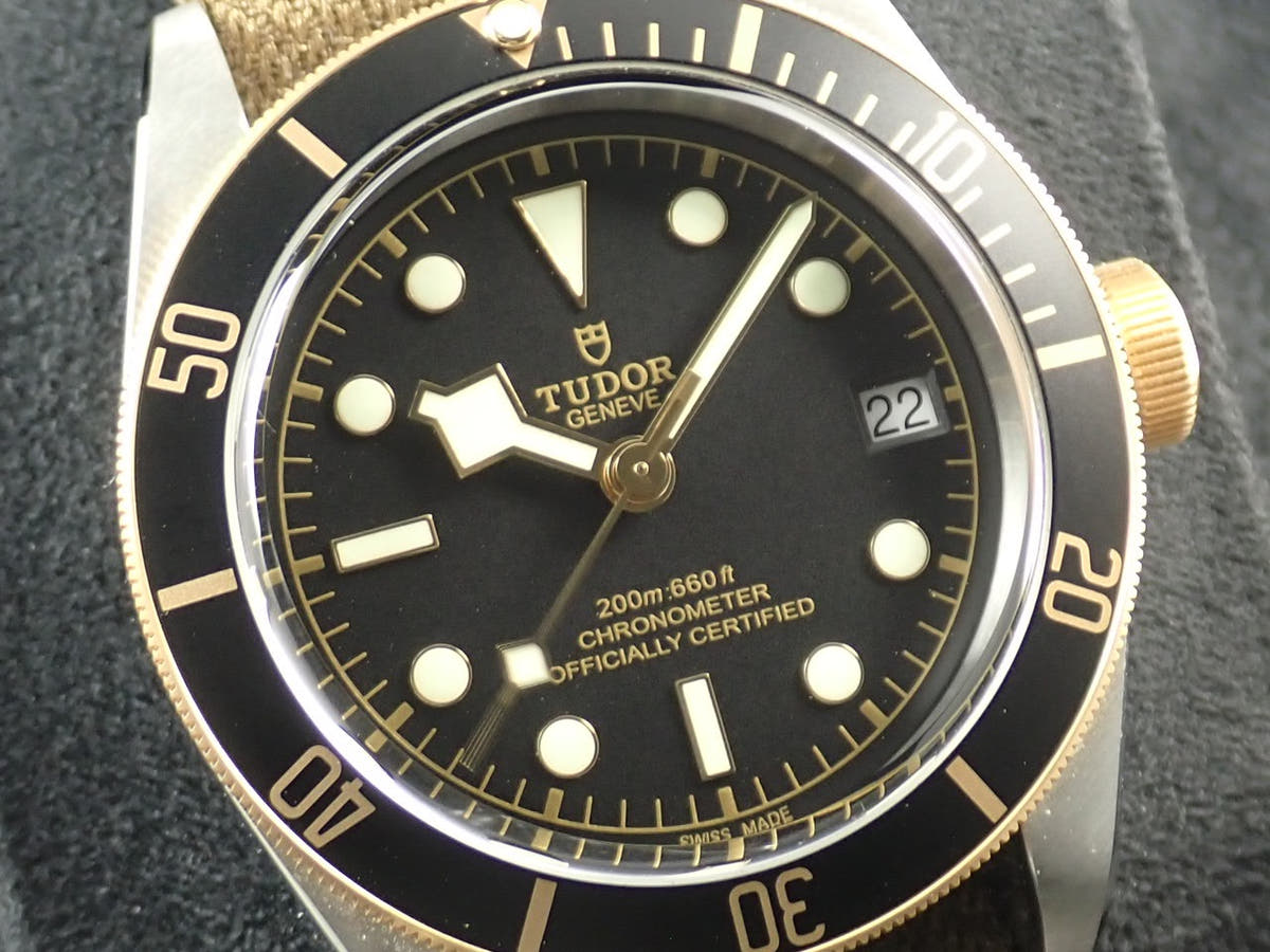 チューダー(チュードル) ブラックベイ Ref.79733N ブラック文字盤 美品 6Y8JRJSS