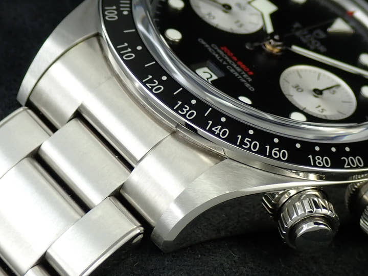 チューダー(チュードル) ブラックベイ クロノ Ref.79360N ブラック文字盤 美品 JSK8M46H