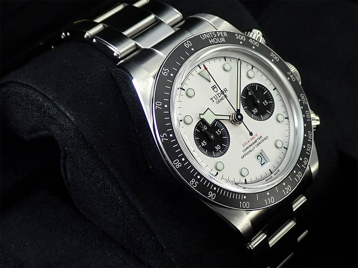 チューダー(チュードル) ブラックベイ クロノ Ref.79360N ホワイト文字盤 中古 K67M8714