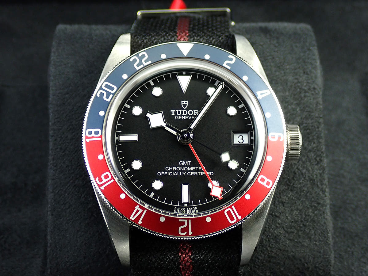 チューダー(チュードル) ブラックベイ GMT Ref.79830RB ブラック文字盤 中古 XR4XMTT6