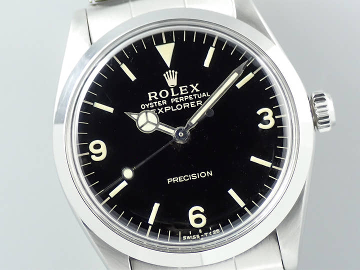 ロレックス エクスプローラー Ref.5500 ステンレススチール ブラック文字盤