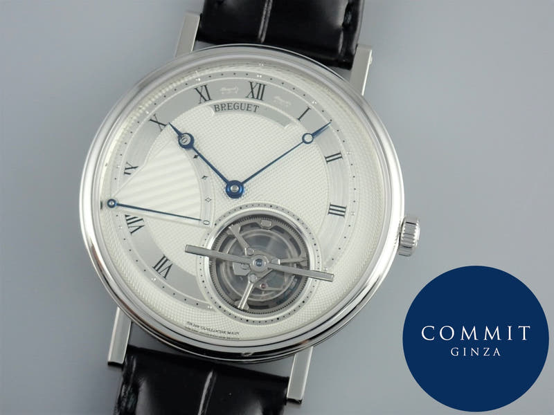 ブレゲ トゥールビヨン Ref.5377PT/12/9WU シルバー文字盤 未使用 breguet
