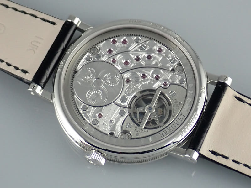 ブレゲ トゥールビヨン Ref.5377PT/12/9WU シルバー文字盤 未使用 breguet