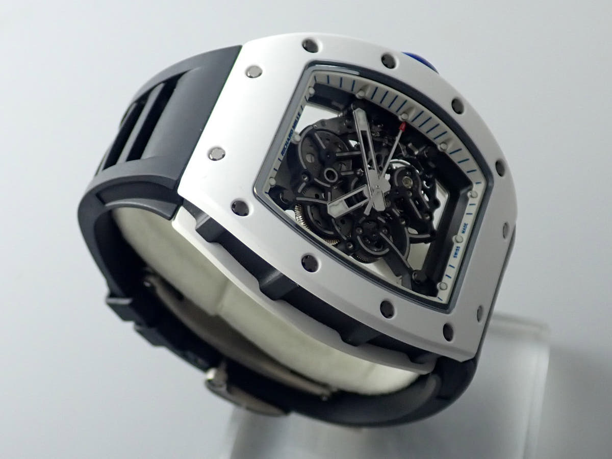リシャールミル バッバワトソン ジャパン ブルー Ref.RM055 スケルトン文字盤 美品 RC9W15R9