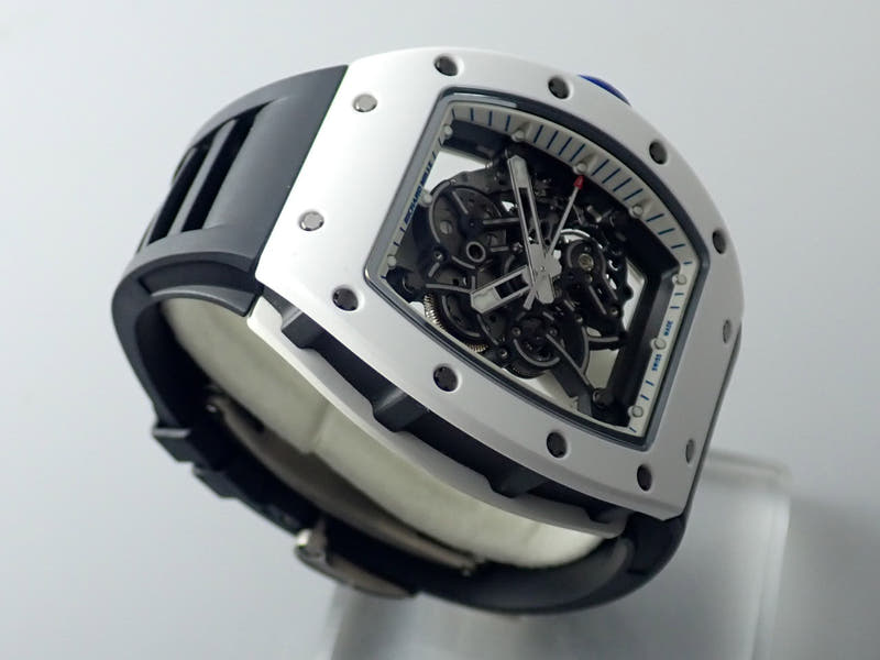 リシャールミル バッバワトソン ジャパン ブルー Ref.RM055 スケルトン文字盤 美品 RC9W15R9