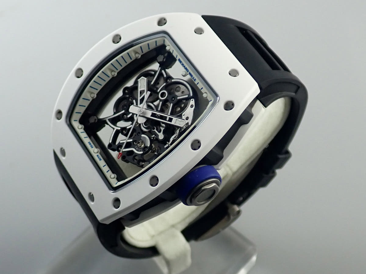 リシャールミル バッバワトソン ジャパン ブルー Ref.RM055 スケルトン文字盤 美品 RC9W15R9