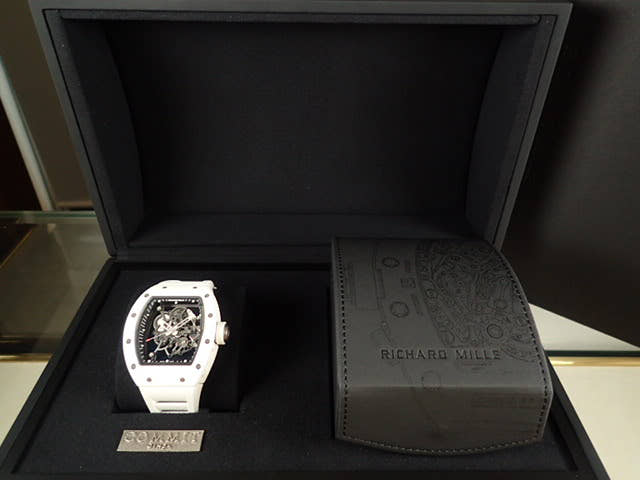 Richard Mille Bubba Watson Ref. RM055 White Dial Unused bubba-watson