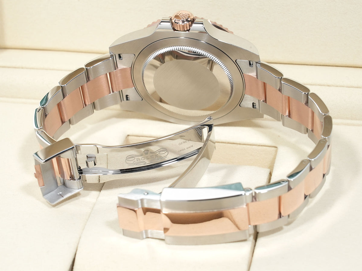 Rolex GMT-Master II Ref. 126711CHNR Stainless Steel/Everose Gold, Black Dial, Oyster Bracelet, Unworn c3pyqgz4