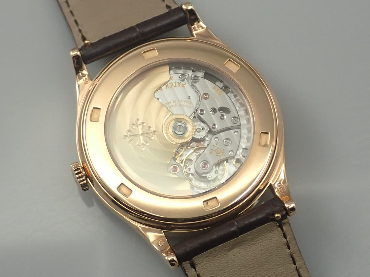 パテックフィリップ カラトラバ Ref.5296R-010 シルバー文字盤 中古 WUS42A48