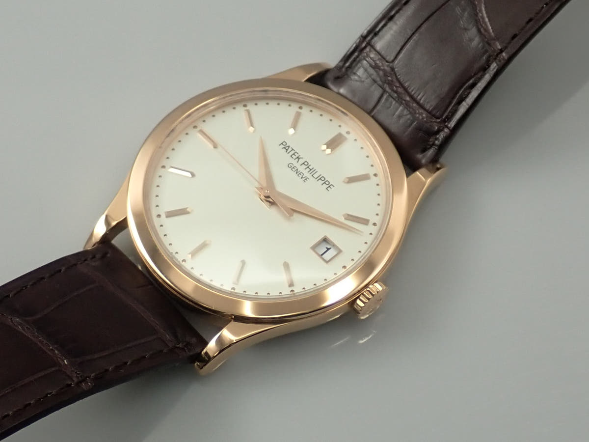 パテックフィリップ カラトラバ Ref.5296R-010 シルバー文字盤 中古 WUS42A48