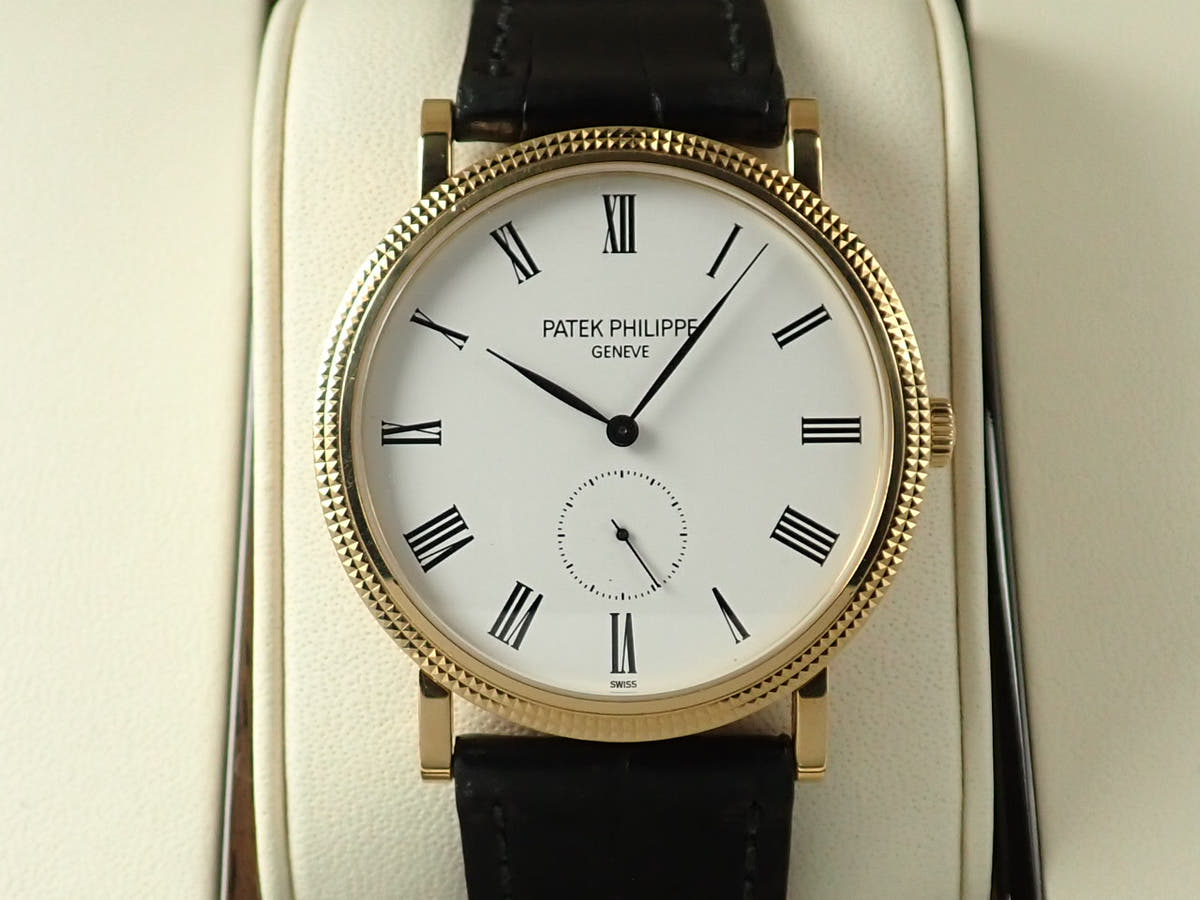 パテックフィリップ カラトラバ Ref.5119J-001 ホワイト文字盤 中古 YJ077980