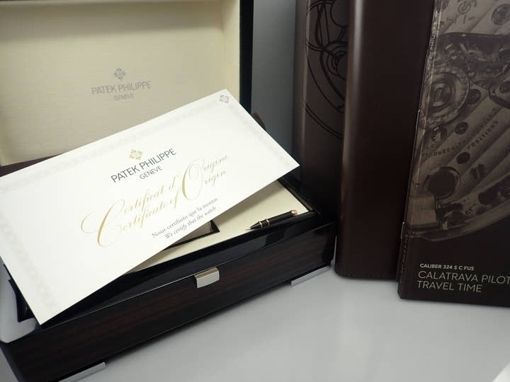 Patek Philippe Calatrava Pilot Travel Time <Warranty, Box, etc.>