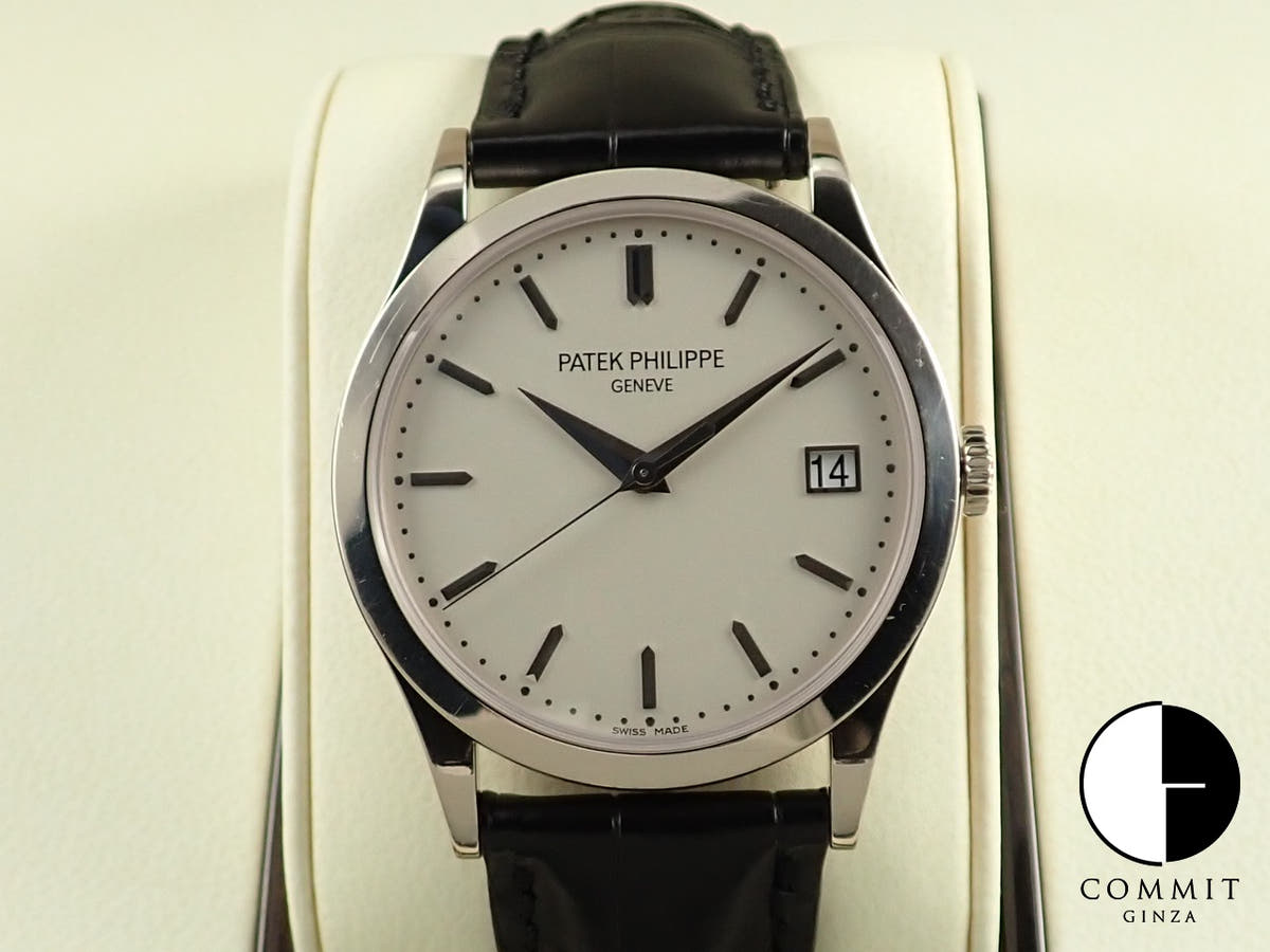 パテックフィリップ カラトラバ Ref.5296G-010 シルバー文字盤 中古 M5715108