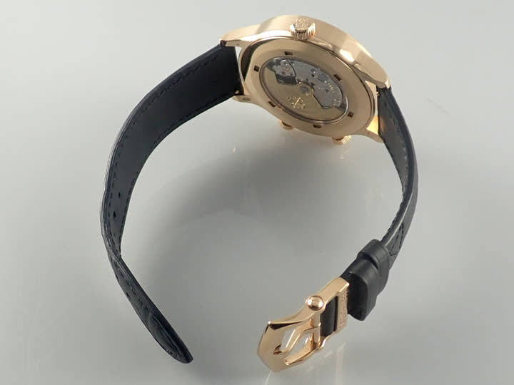 パテックフィリップ カラトラバ パイロット トラベルタイム Ref.5524R-001 ローズゴールド ブラウン・ソレイユ文字盤