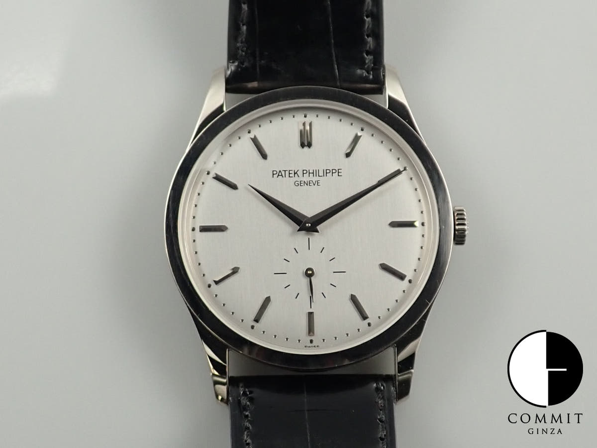 パテックフィリップ カラトラバ Ref.5196G-001 シルバー文字盤 中古 70H26KPL