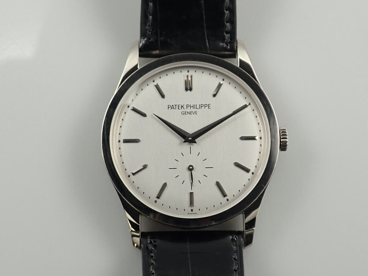 パテックフィリップ カラトラバ Ref.5196G-001 シルバー文字盤 中古 70H26KPL