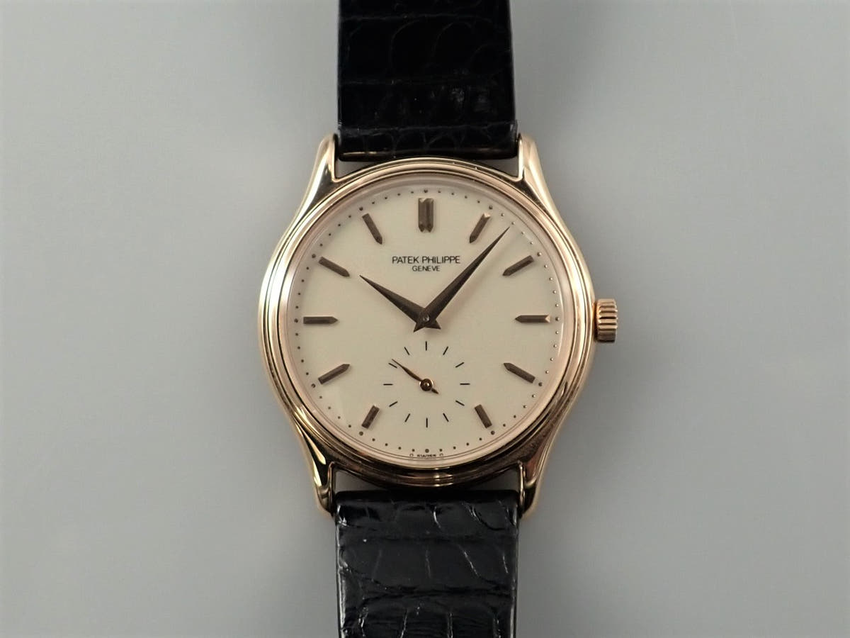 パテックフィリップ カラトラバ Ref.3923R アイボリー文字盤 中古 KWP95700